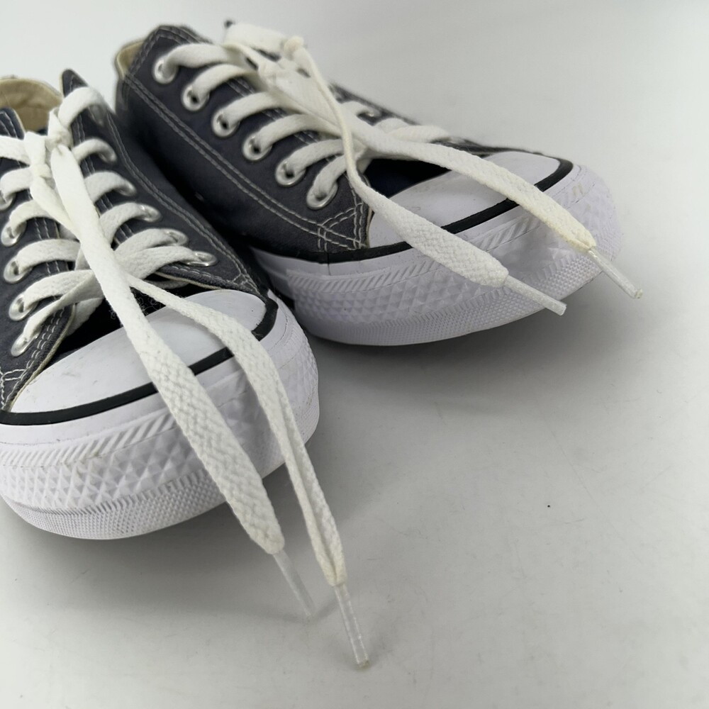 Converse Chuck Taylor All Star Shoes Womens Size 8 Low Top Canvas Sneakers - Picture 12 of 14